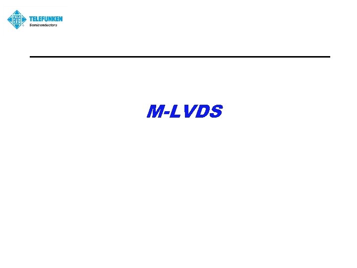 M-LVDS 