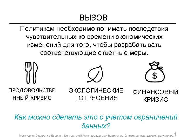 ВЫЗОВ Политикам необходимо понимать последствия чувствительных ко времени экономических изменений для того, чтобы разрабатывать