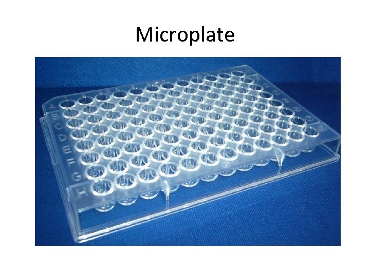 Microplate 