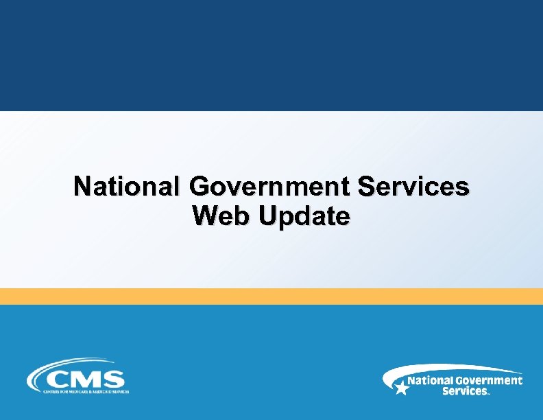 National Government Services Web Update 