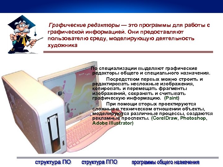 Графические редакторы — это программы для работы с графической информацией. Они предоставляют пользователю среду,