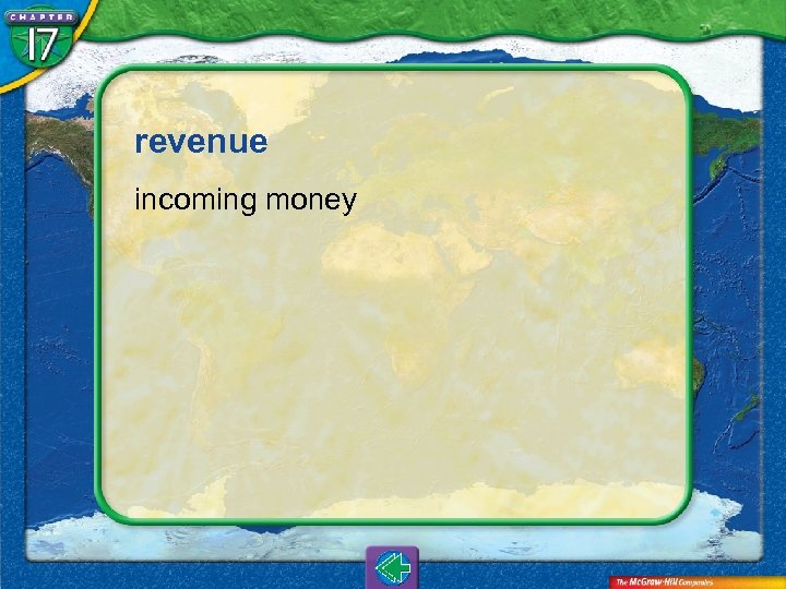 revenue incoming money 