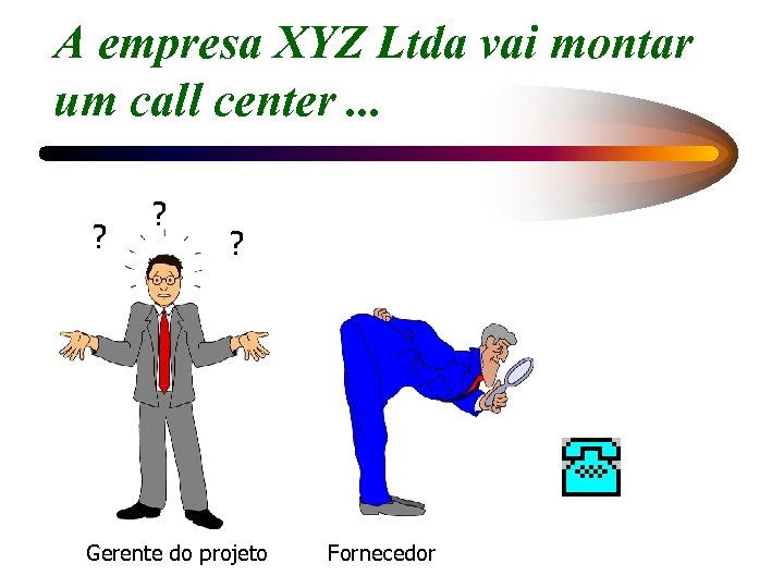 A empresa XYZ Ltda vai montar um call center. . . ? ? ?