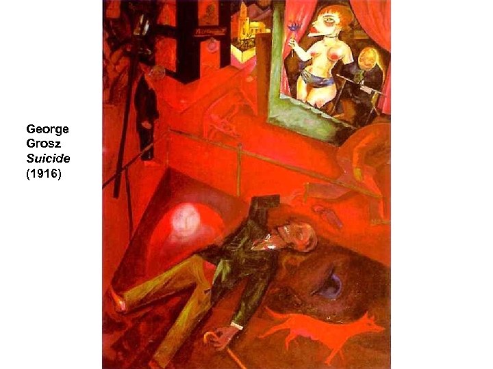 George Grosz Suicide (1916) 