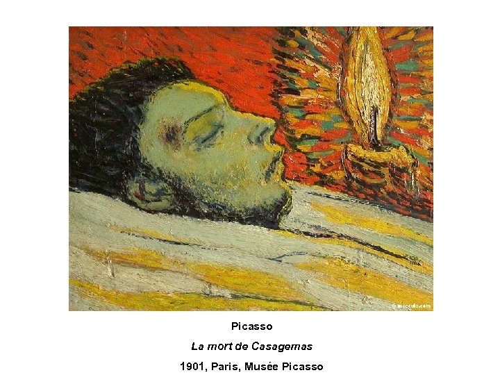 Picasso La mort de Casagemas 1901, Paris, Musée Picasso 