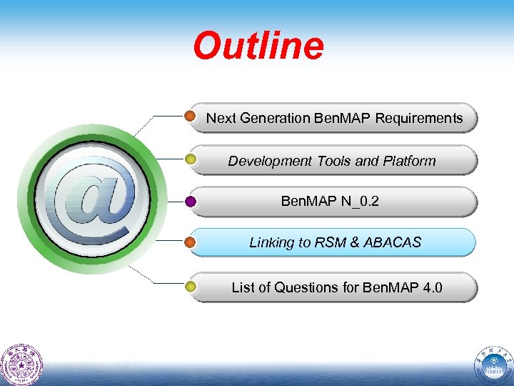 Outline Next Generation Ben. MAP Requirements Development Tools and Platform Ben. MAP N_0. 2