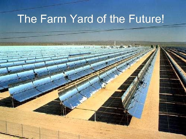 The Farm Yard of the Future! 