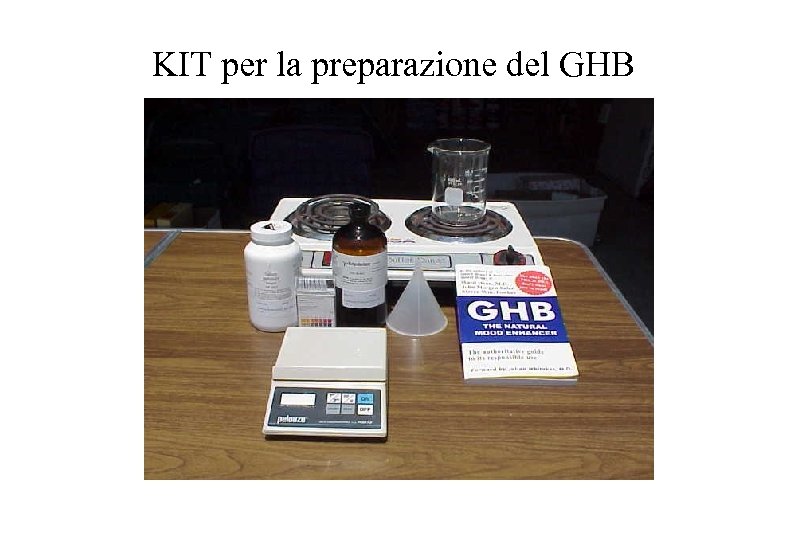 KIT per la preparazione del GHB 