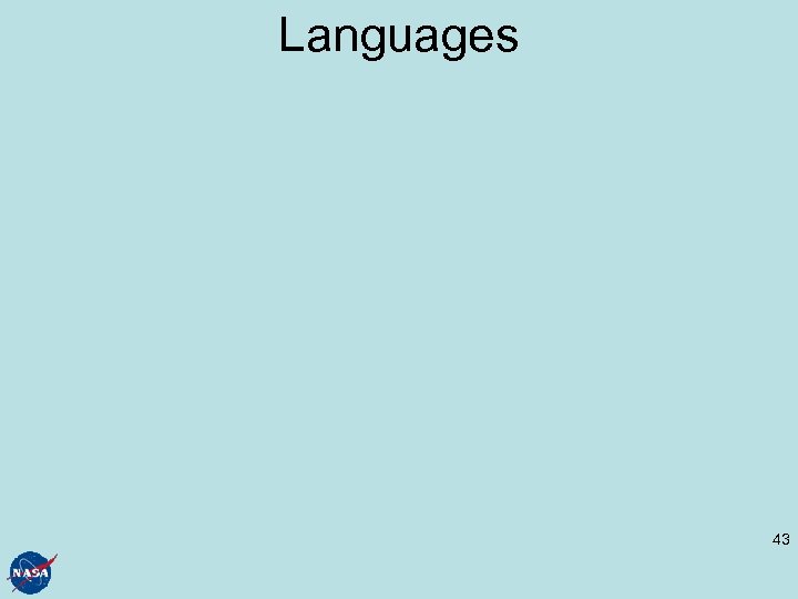 Languages 43 