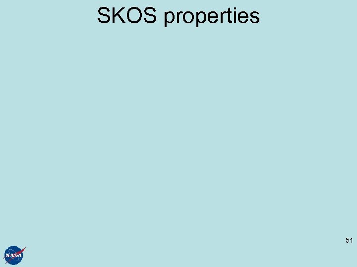 SKOS properties 51 