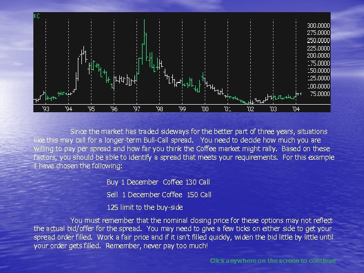 Since the market has traded sideways for the better part of three years, situations