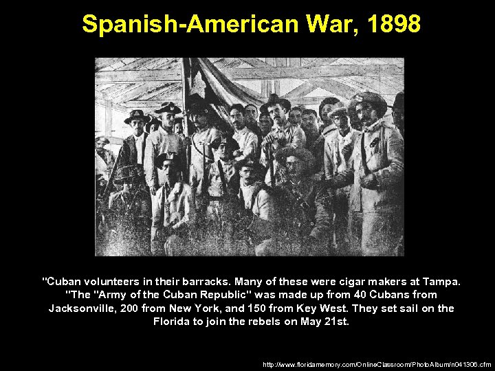 Spanish-American War, 1898 
