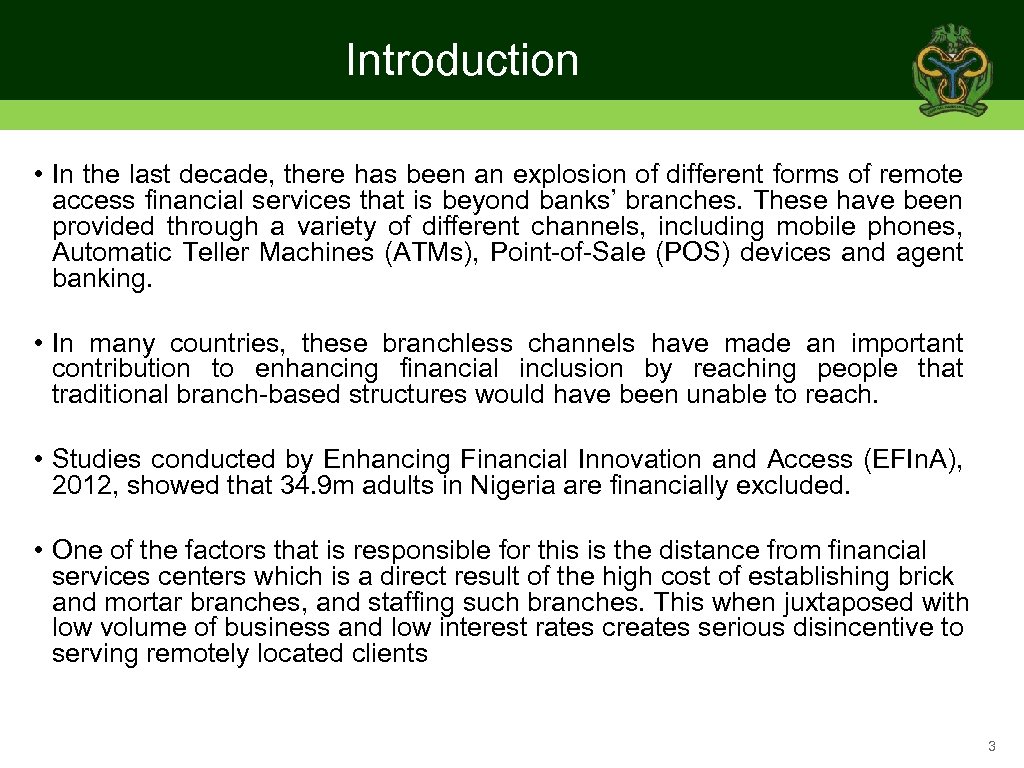 Introduction • In the last decade, there has been an explosion of different forms