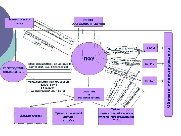 Реестр застрахованных лиц ты п + енс и св ид онн ет ел ого