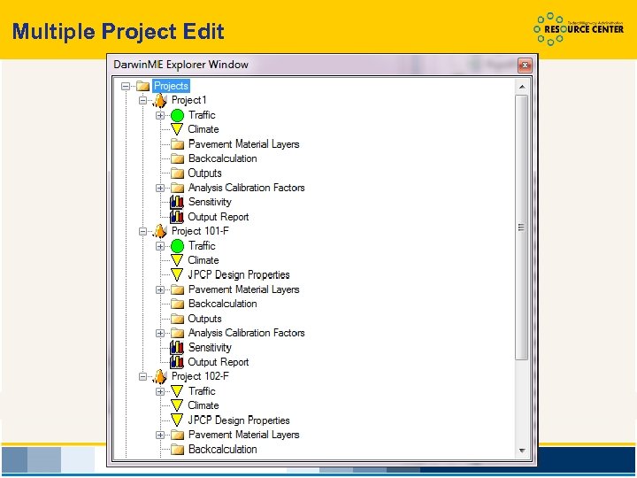Multiple Project Edit 