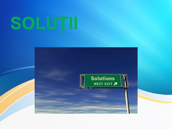 SOLUȚII 