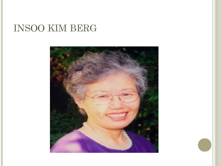 INSOO KIM BERG 