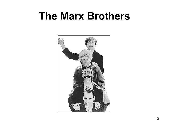 The Marx Brothers 12 