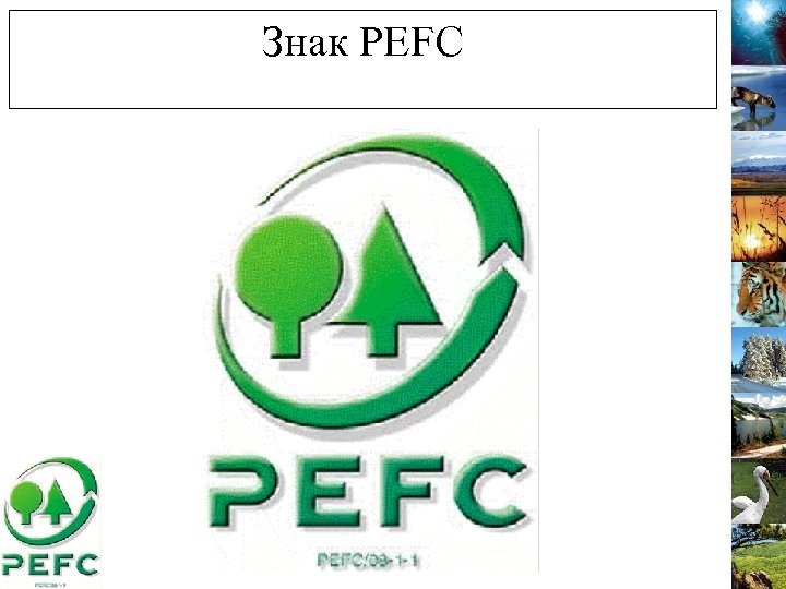 Знак PEFC 