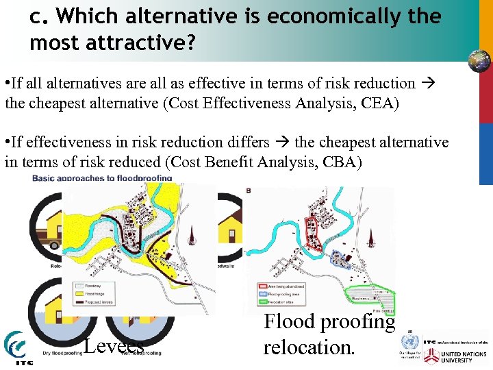 c. Which alternative is economically the most attractive? • If all alternatives are all