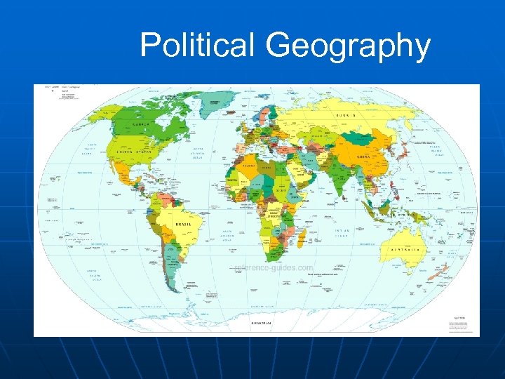 Political geography