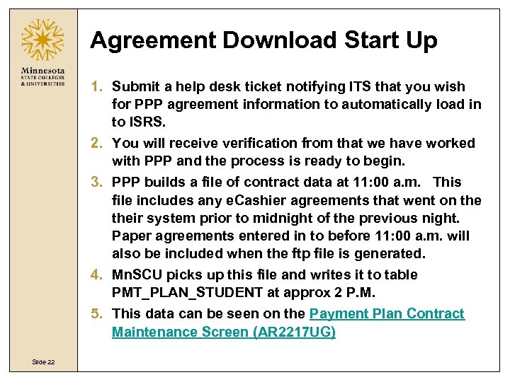 Payment Plan Provider Ppp Isrs Process Overview This