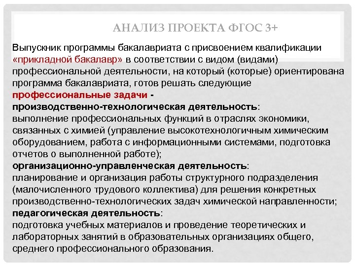 Возможности после. Квалификационная работа по программе бакалавриат. Профессиональные задачи выпускника бакалавриата. Виды и задачи профессиональной деятельности ФГОС бакалавриат. Соответствие программ по бакалавриату.