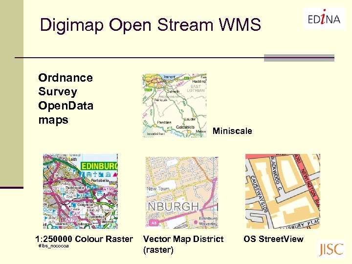 Digimap Open Stream WMS Ordnance Survey Open. Data maps 1: 250000 Colour Raster #lbs_nococoa