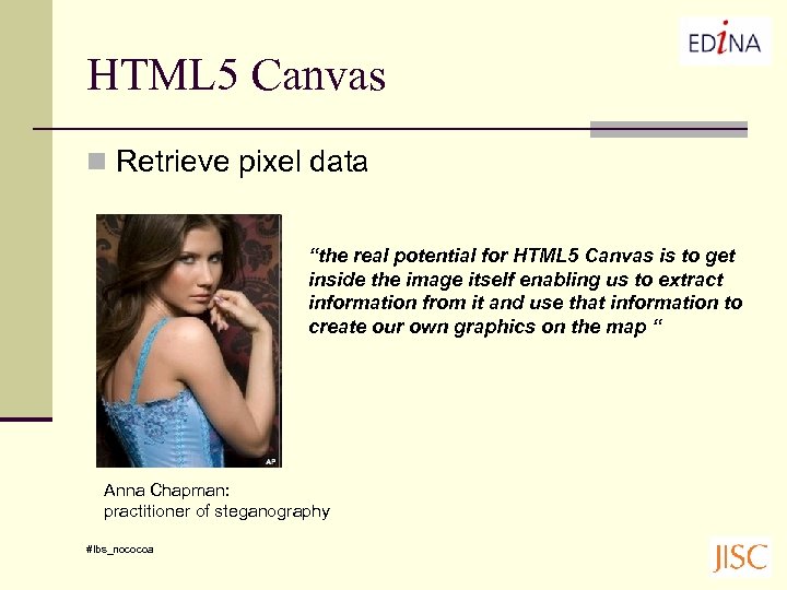 HTML 5 Canvas n Retrieve pixel data “the real potential for HTML 5 Canvas