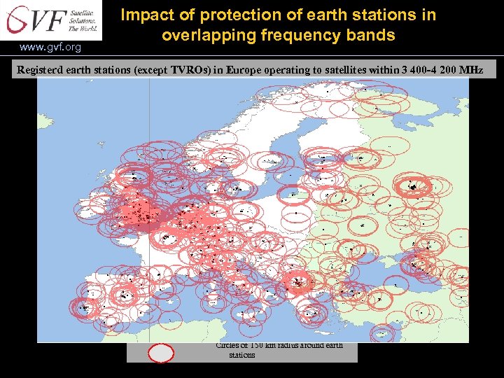 www. gvf. org Impact of protection of earth stations in overlapping frequency bands Registerd