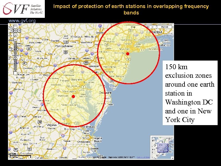 Impact of protection of earth stations in overlapping frequency bands www. gvf. org .