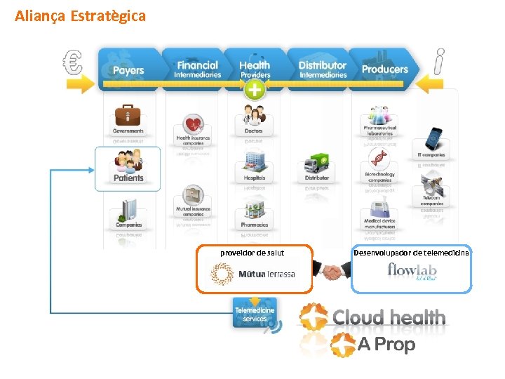 Aliança Estratègica proveidor de salut Desenvolupador de telemedicina 