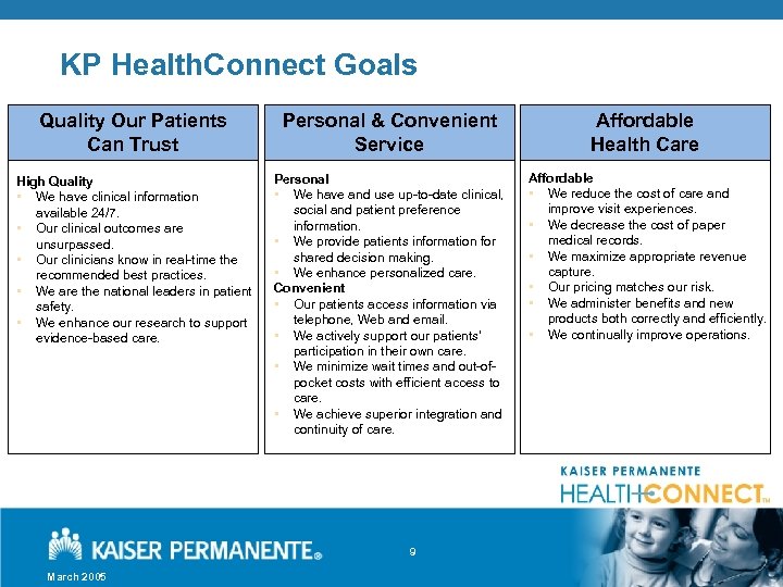 The Kaiser Permanente Story Implementation of Electronic Health