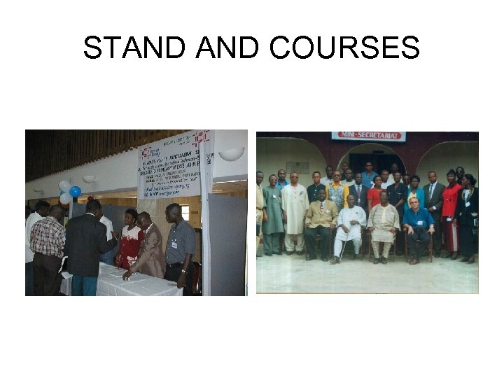 STAND COURSES 