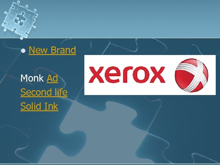 l New Brand Monk Ad Second life Solid Ink 