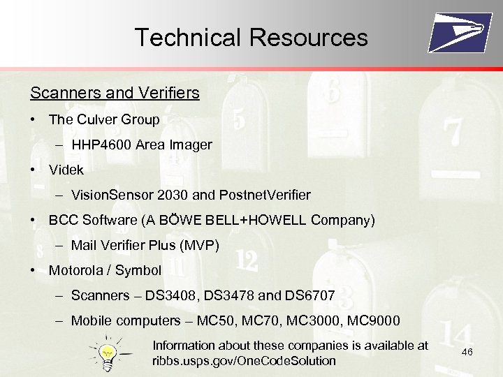 Technical Resources Scanners and Verifiers • The Culver Group – HHP 4600 Area Imager