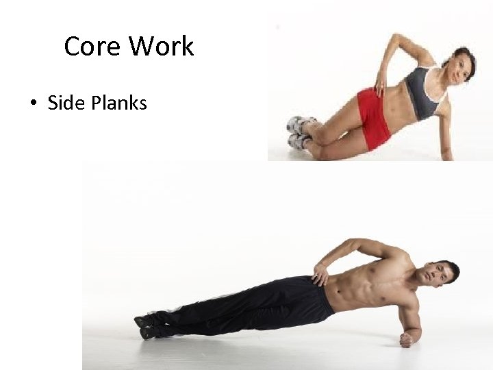 Core Work • Side Planks 