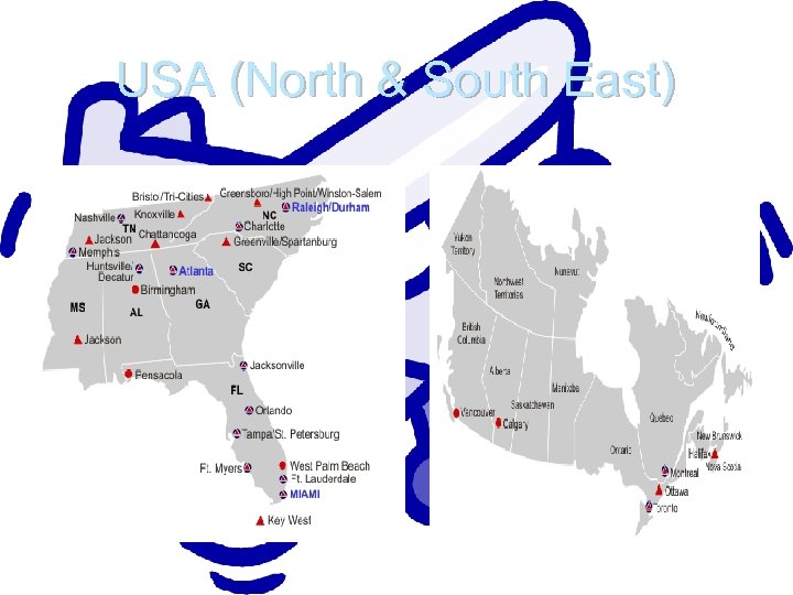 USA (North & South East) 