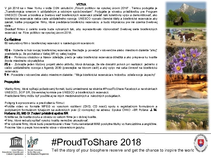 VÝZVA V júli 2018 sa v New Yorku v sídle OSN uskutoční „Fórum politikov