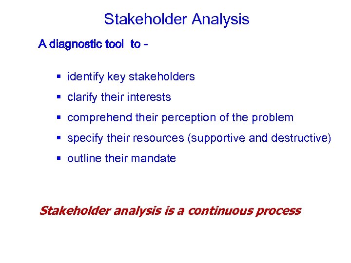 Stakeholder Analysis Tourism Management in the GMS November-December 2009, Cambodia November- December 2006, Cambodia