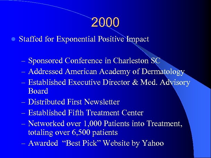 2000 l Staffed for Exponential Positive Impact – Sponsored Conference in Charleston SC –