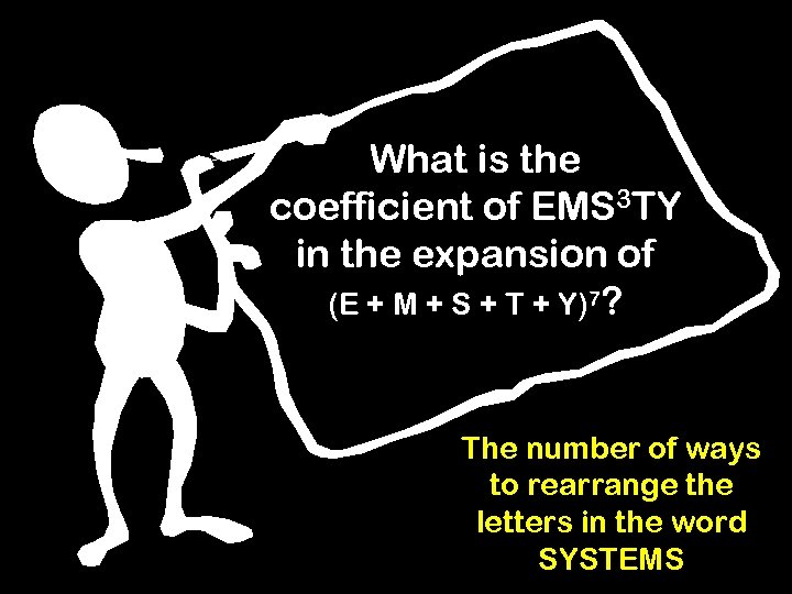 What is the coefficient of EMS 3 TY in the expansion of (E +