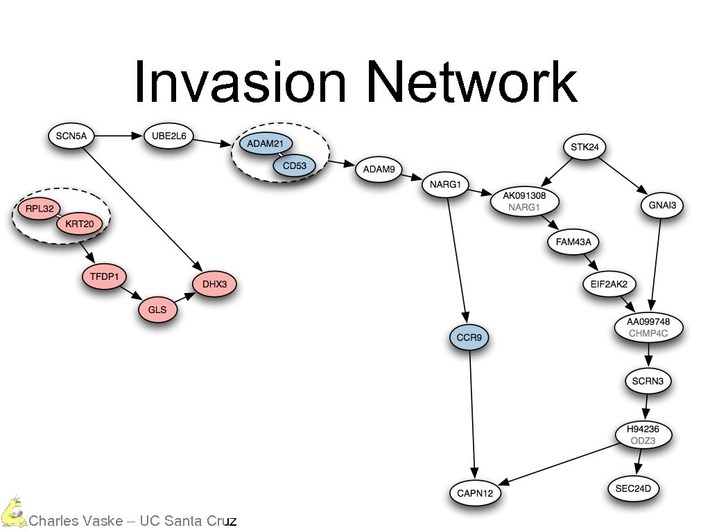 Invasion Network Charles Vaske – UC Santa Cruz 