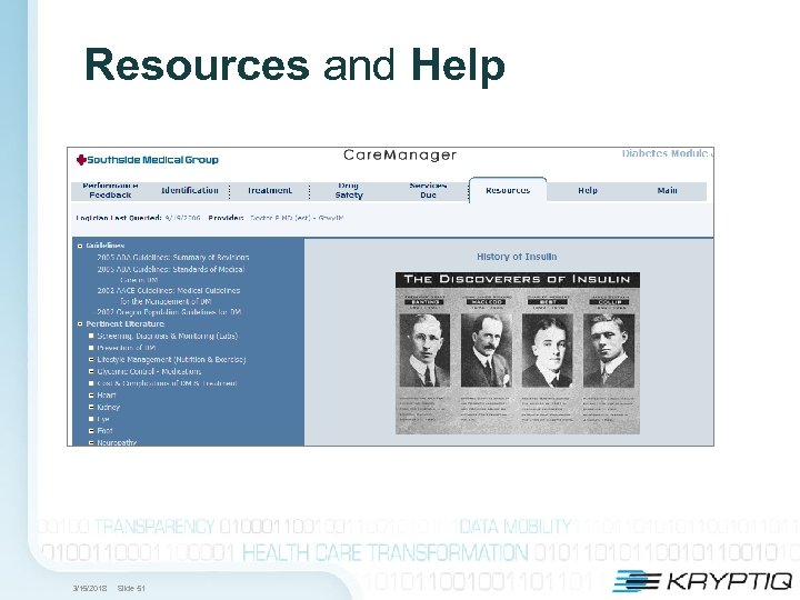 Resources and Help 3/15/2018 Slide 51 