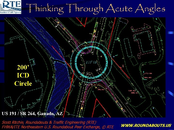 Thinking Through Acute Angles 200’ ICD Circle US 191 / SR 264, Ganado, AZ