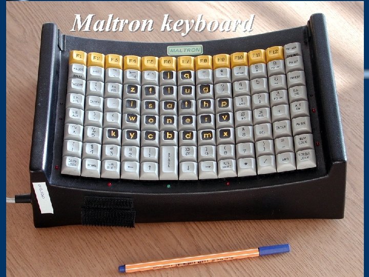 Maltron keyboard 