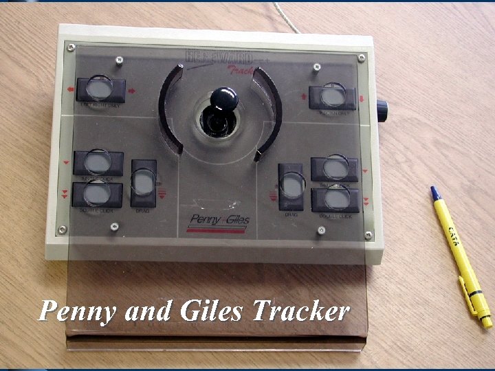 Penny and Giles Tracker 