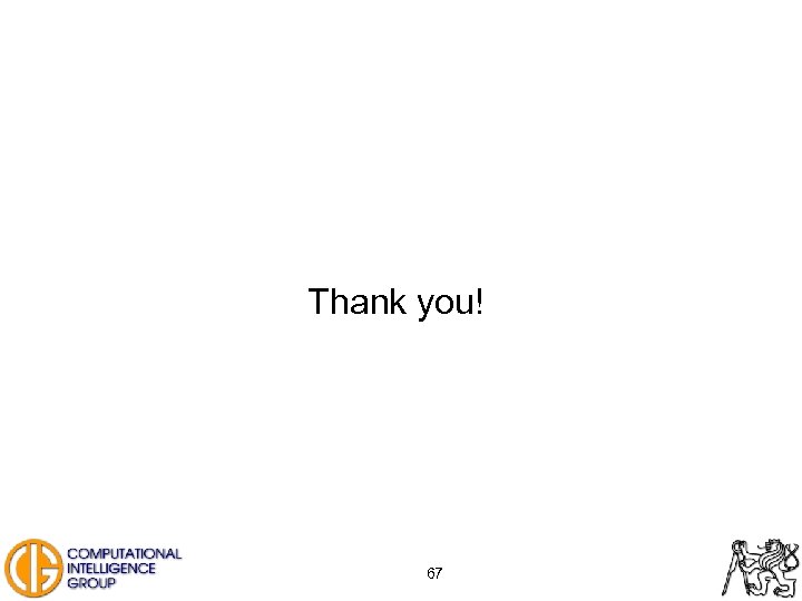 Thank you! 67 