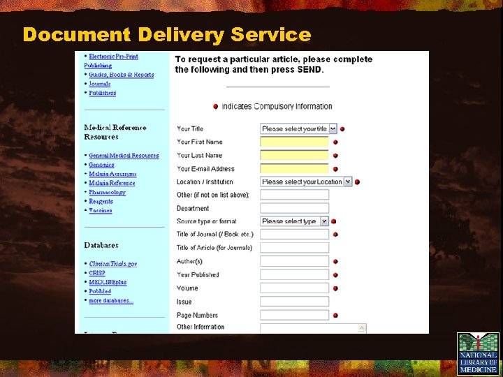 Document Delivery Service 