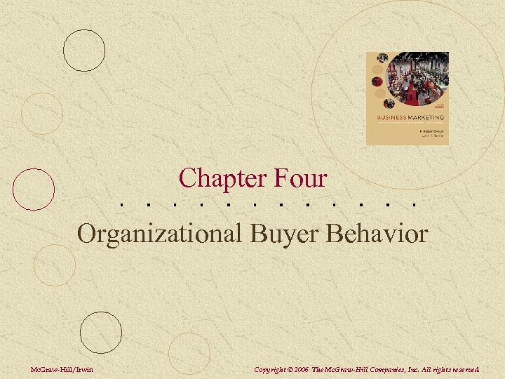 Chapter Four Organizational Buyer Behavior Mc. Graw-Hill/Irwin Copyright © 2006 The Mc. Graw-Hill Companies,